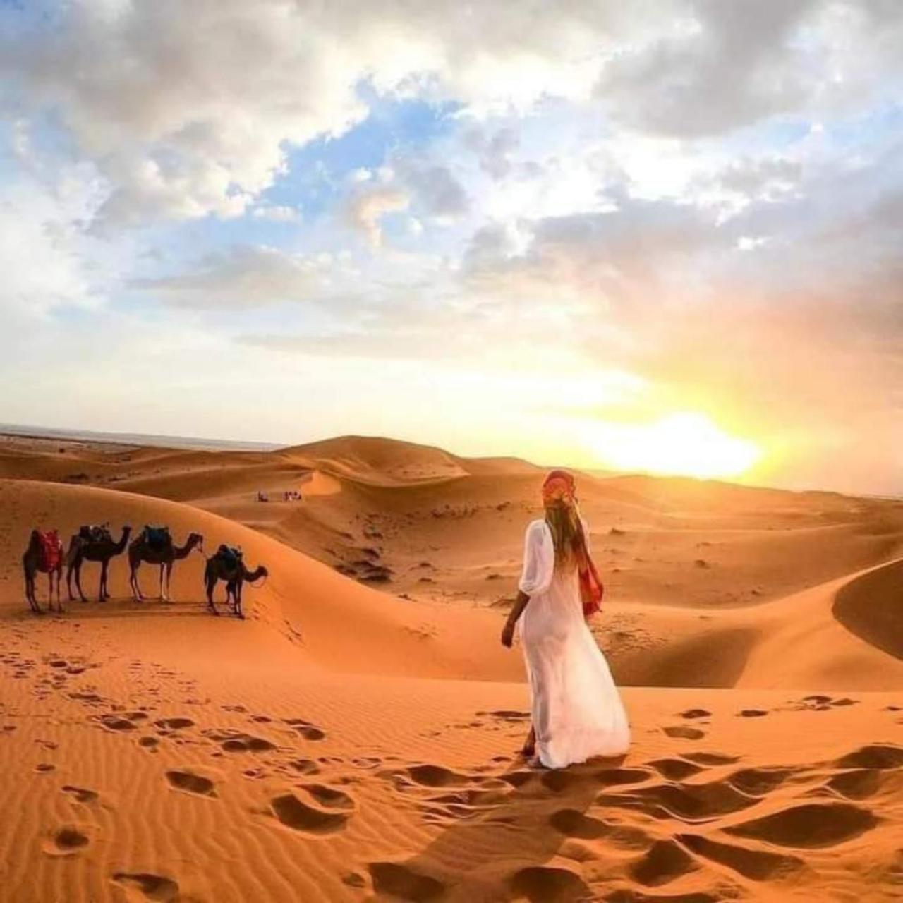 Desert Paradise Luxury Camp Hotel Merzouga Exterior photo